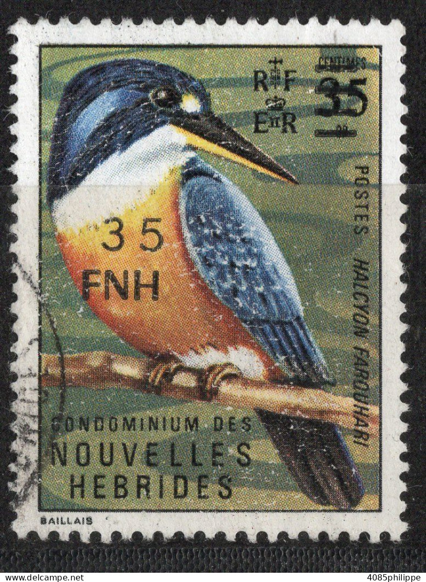 Nouvelles HEBRIDES Timbre-poste N°479 Oblitéré TB  Cote : 5€50 - Used Stamps