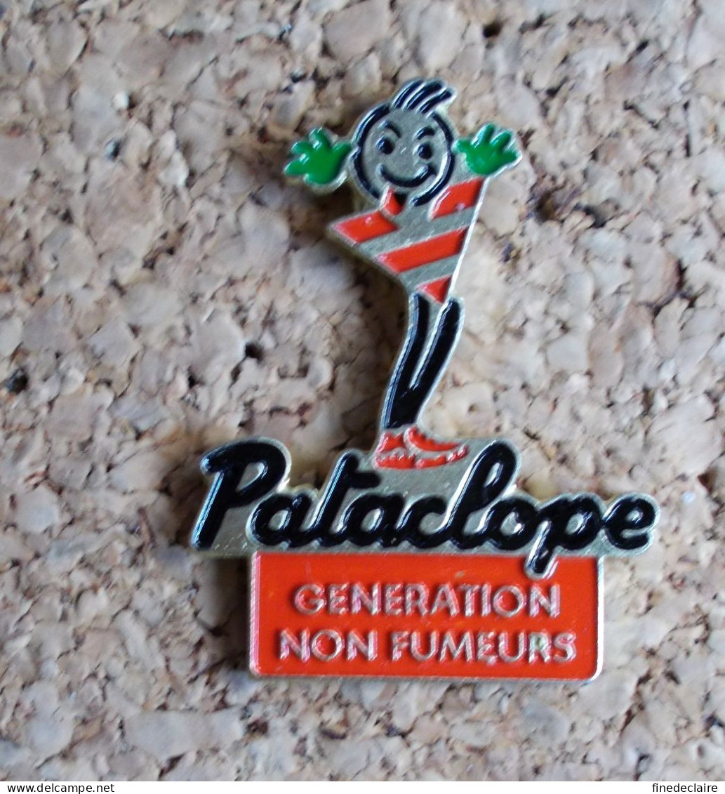 Pin's - Pataclope - Génération Non Fumeurs - Modèle Métal - Trademarks