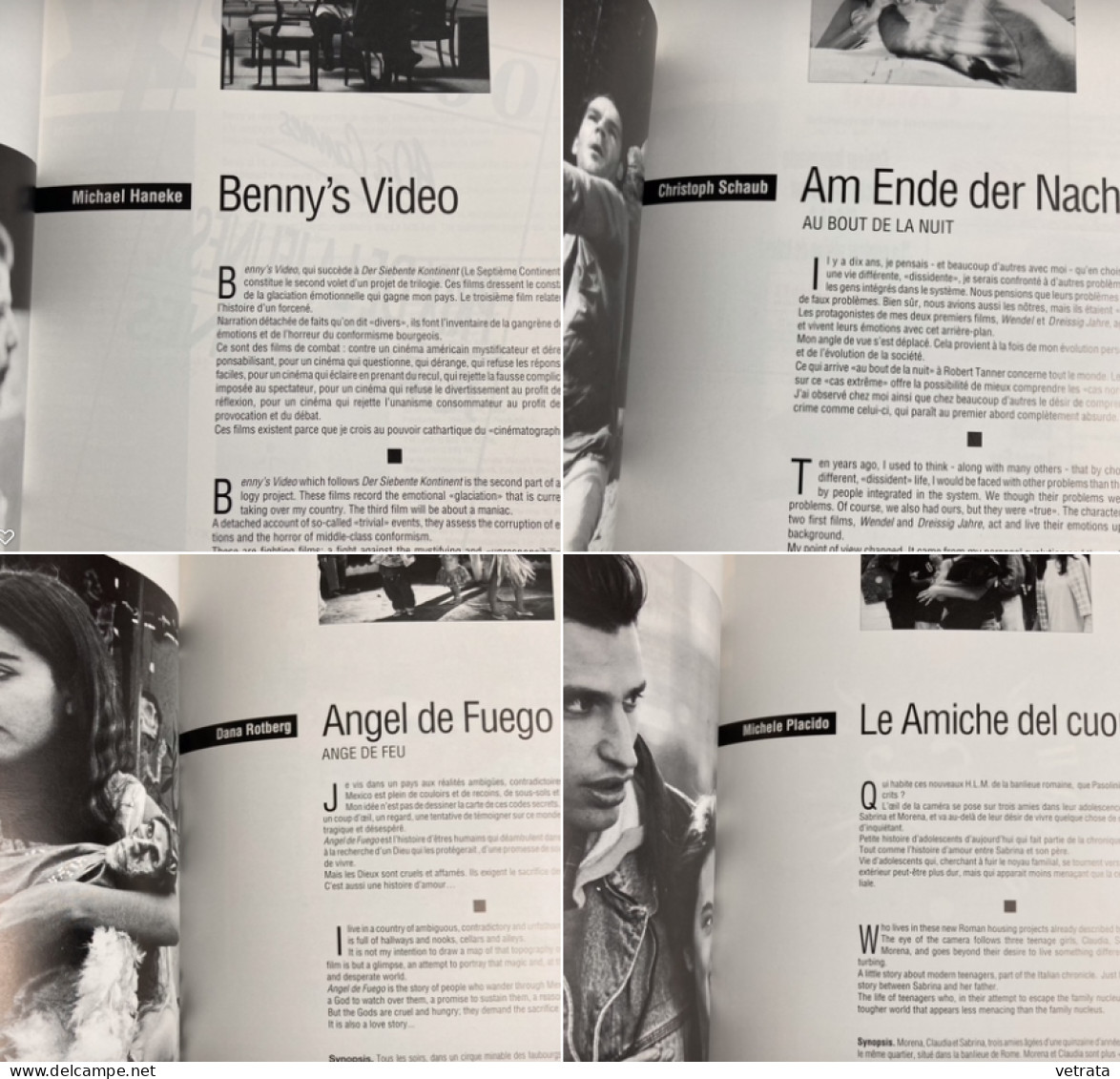 FESTIVAL DE CANNES 1992 : Catalogues : Quinzaine Des Réalisateurs -  Semaine De La Critique.(86 & 28 Pages - Cine