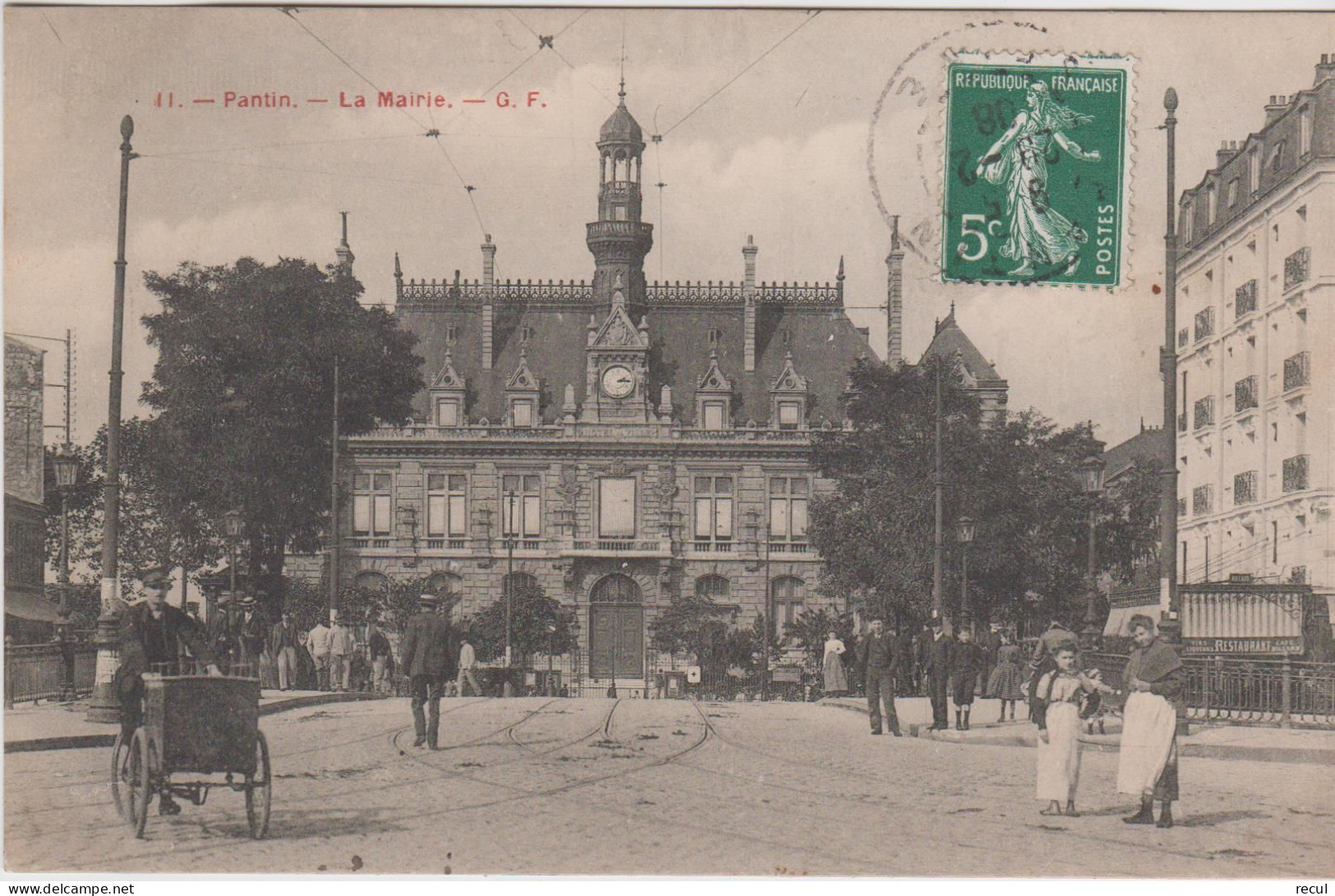 SEINE SAINT DENIS - 11 - PANTIN - La Mairie - Pantin