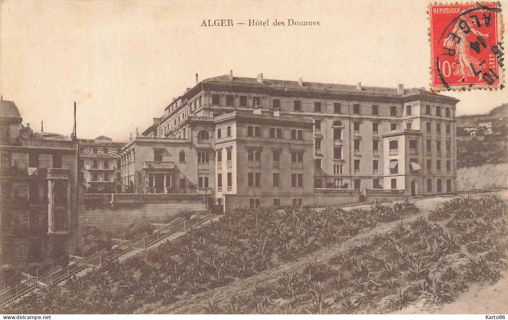 Alger , Algérie * Hôtel Des Douanes - Alger
