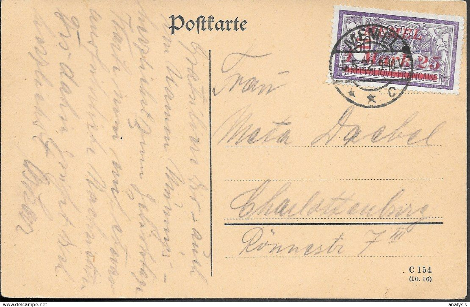 Germany Memel Postcard Mailed To Charlottenburg 1922 - Memelgebiet 1923