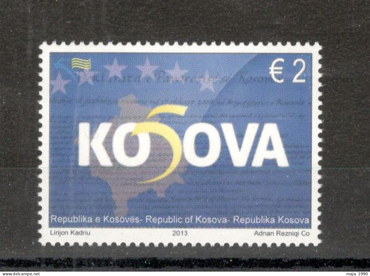 KOSOVO - MNH STMP - 5 YEARS OF INDEPENDENCE - 2013. - Kosovo