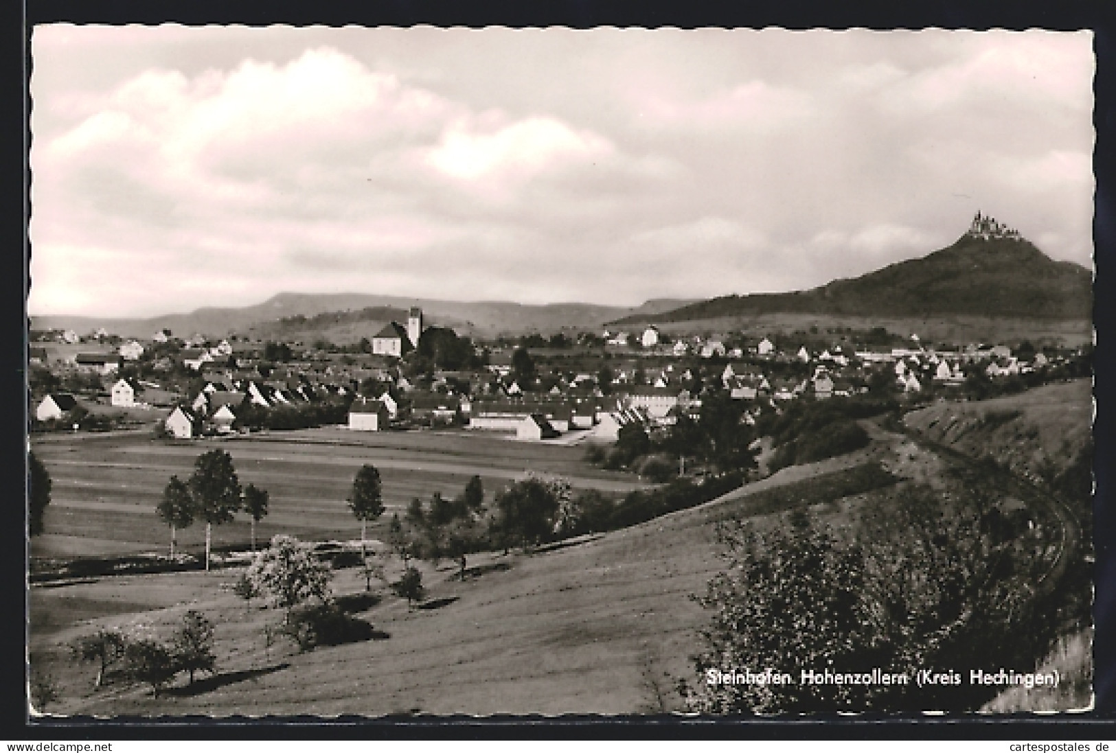 AK Steinhofen, Schienen In Ortschaft Mit Schloss  - Other & Unclassified