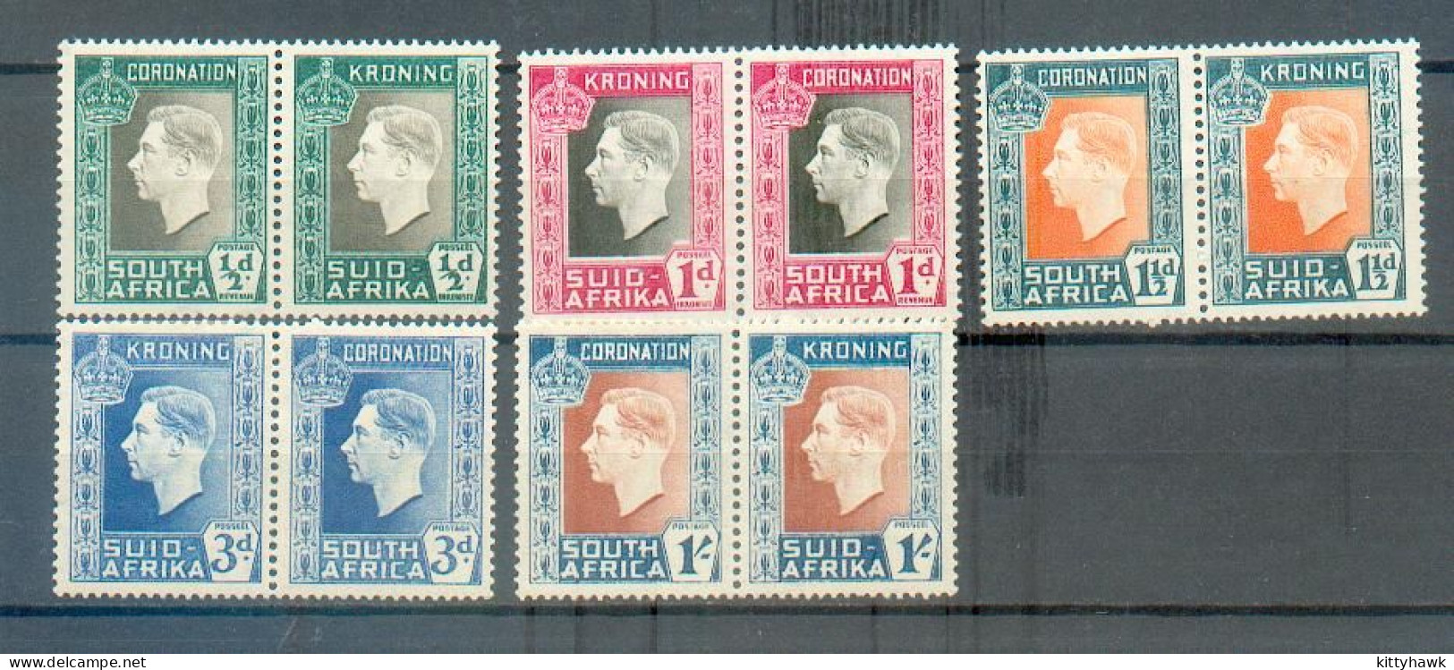 C 111 -  Afrique Du Sud  - YT  78 à 87 * - Unused Stamps