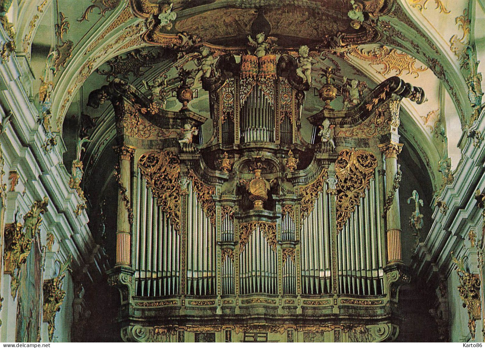 Regensburg * Les Orgues * Orgue Orgel ( Engelskonzert ) Organ Organist Organiste * Alte Kapelle * Germany - Musique Et Musiciens