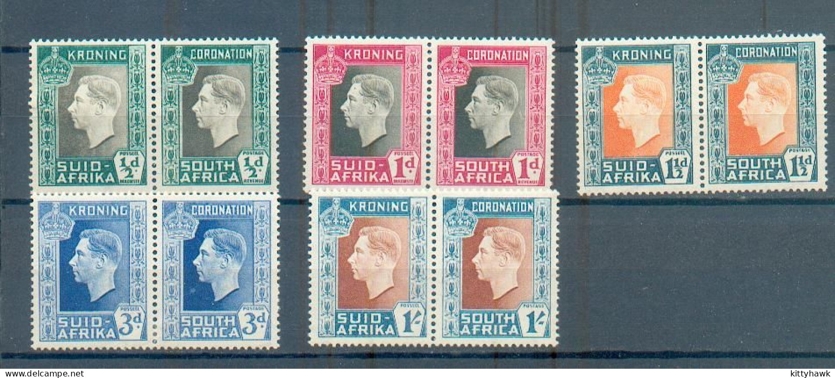 C 112 -  Afrique Du Sud  - YT  78 à 87 * - Unused Stamps