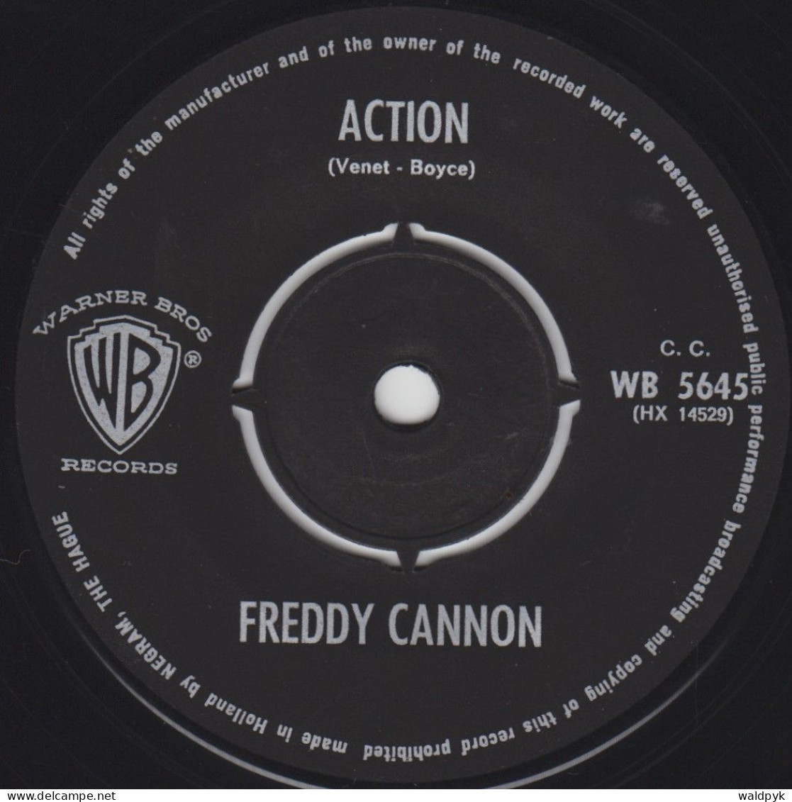 FREDDY CANNON - Action - Andere - Engelstalig