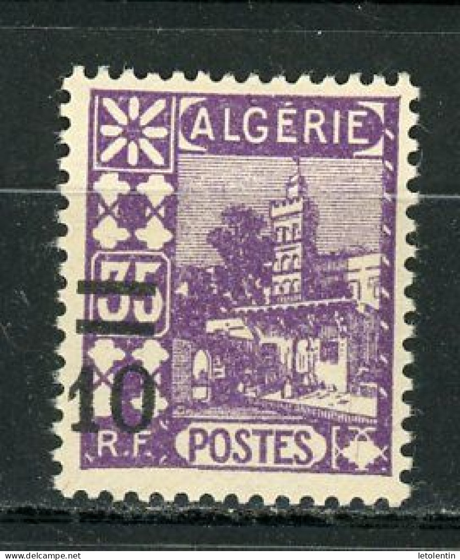 ALGERIE (RF) - VUE D'ALGER -   N° Yt 71** - Unused Stamps
