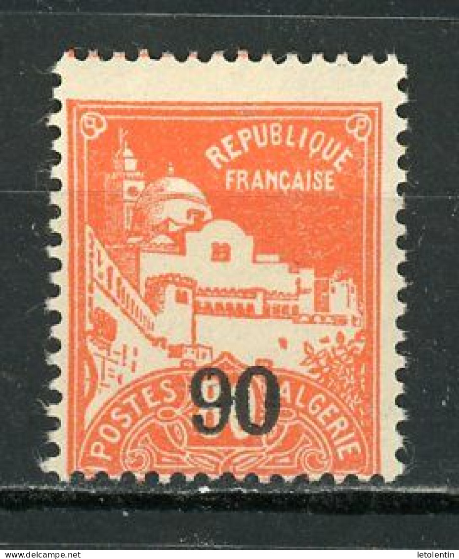 ALGERIE (RF) - VUE D'ALGER -   N° Yt 75** - Unused Stamps