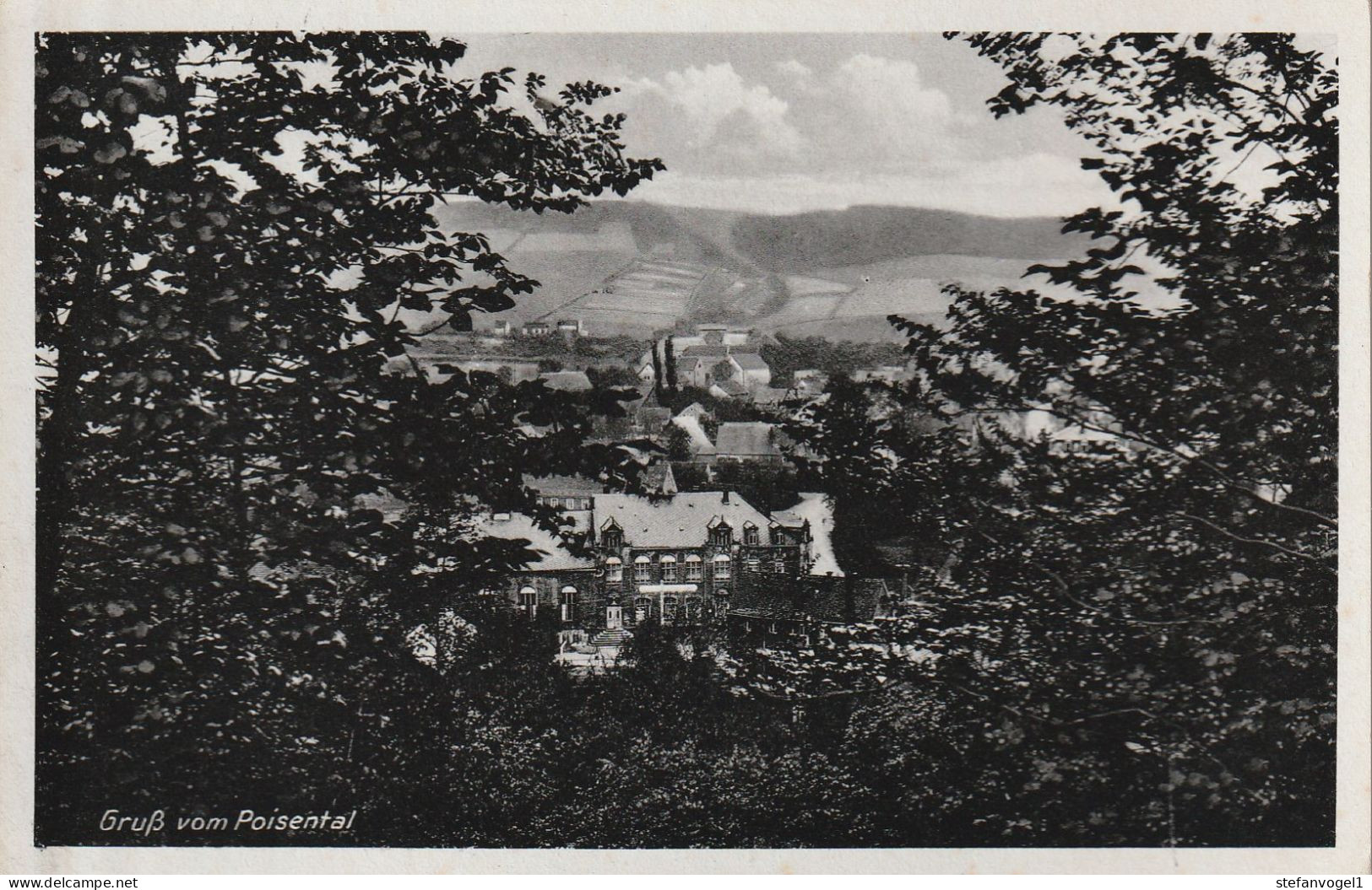 Freital  Gech. 50er Jahre  Gasthof Poisental - Freital