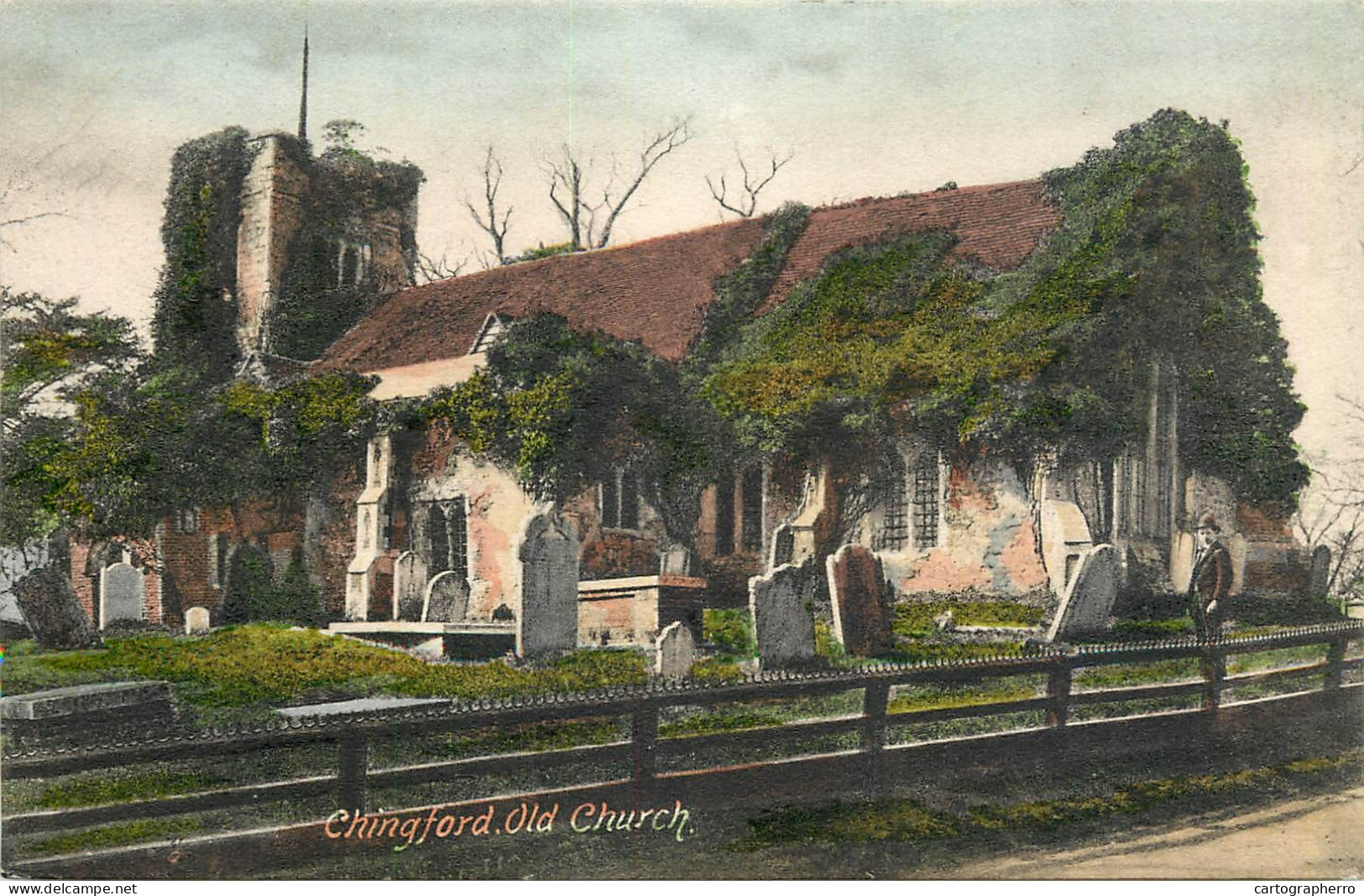 England Chingford Old Church - Eglises Et Couvents