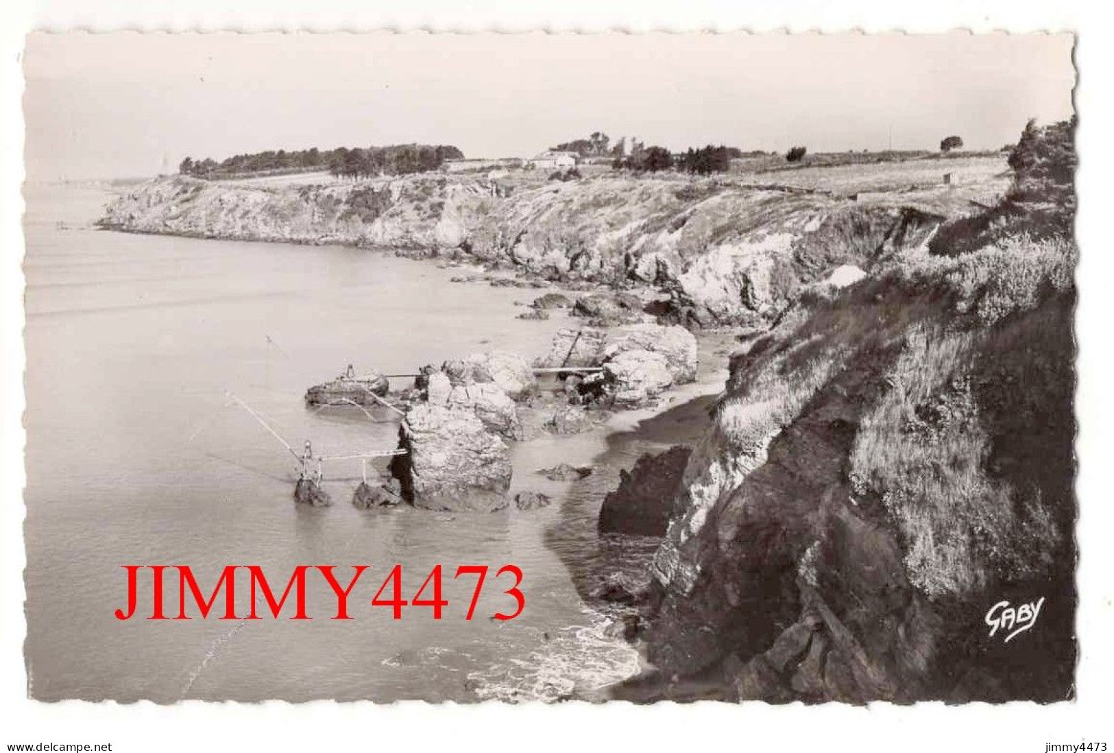 CPSM - LA BERNERIE (L.-Inf.)  Plage De La Boutinardière - N° 28 - Edit. " GABY " ARTAUD Père Et Fils Nantes - La Bernerie-en-Retz