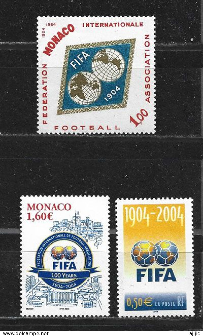 MONACO.  LA FIFA.  3 Timbres Neufs ** - Unused Stamps