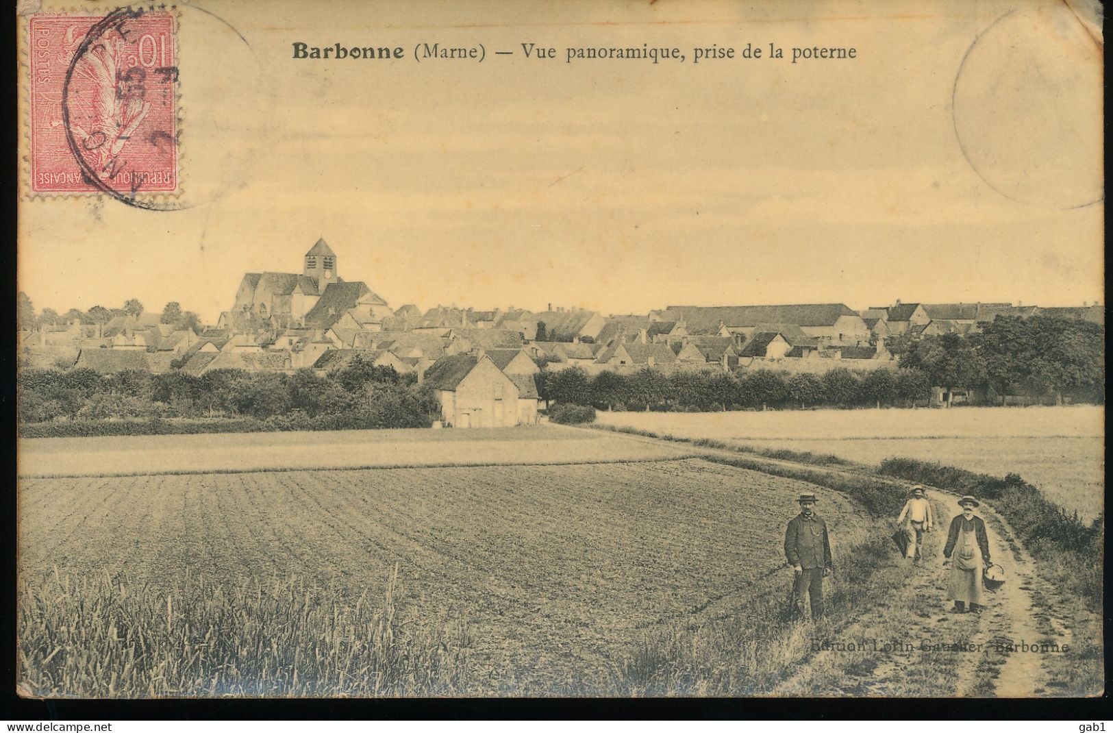 51 -- Barbonne --- Vue Panoramique , Prise De La Poterne - Sonstige & Ohne Zuordnung