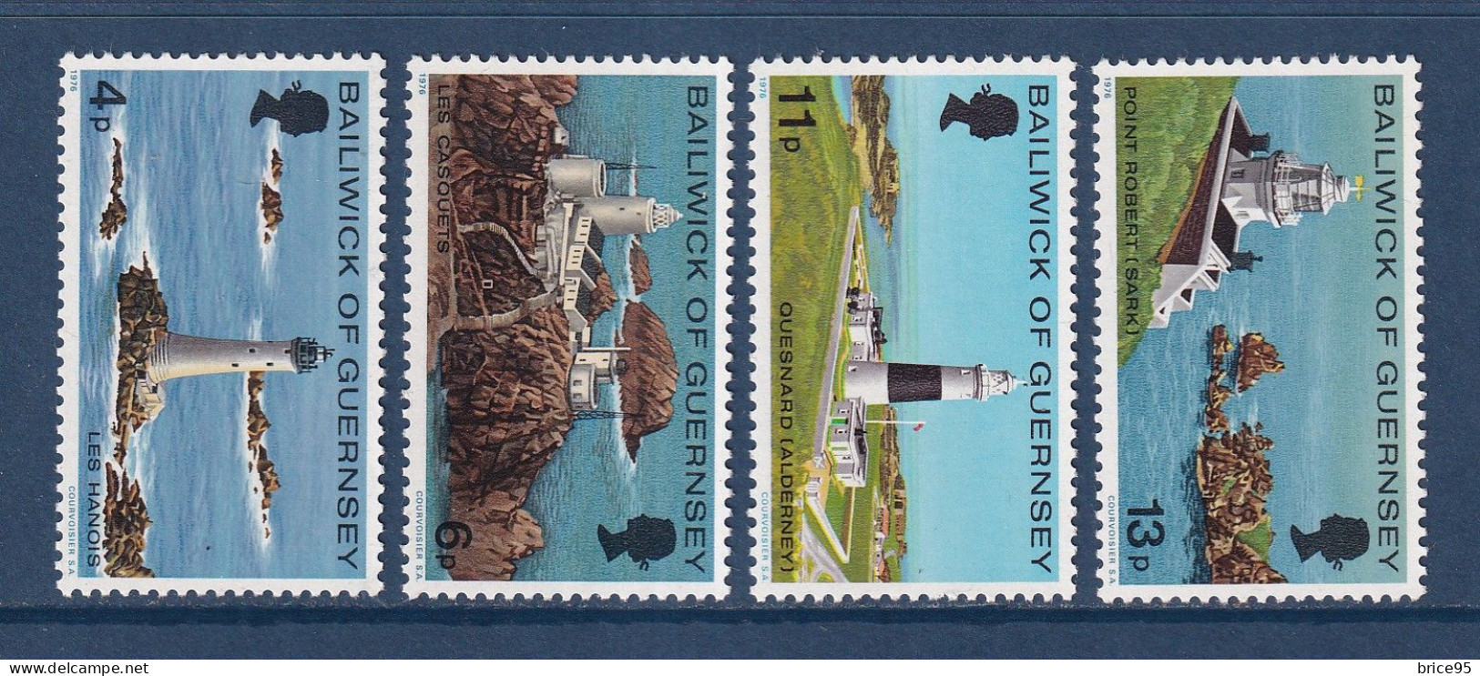 Guernesey - YT N° 124 à 127 ** - Neuf Sans Charnière - 1976 - Guernsey