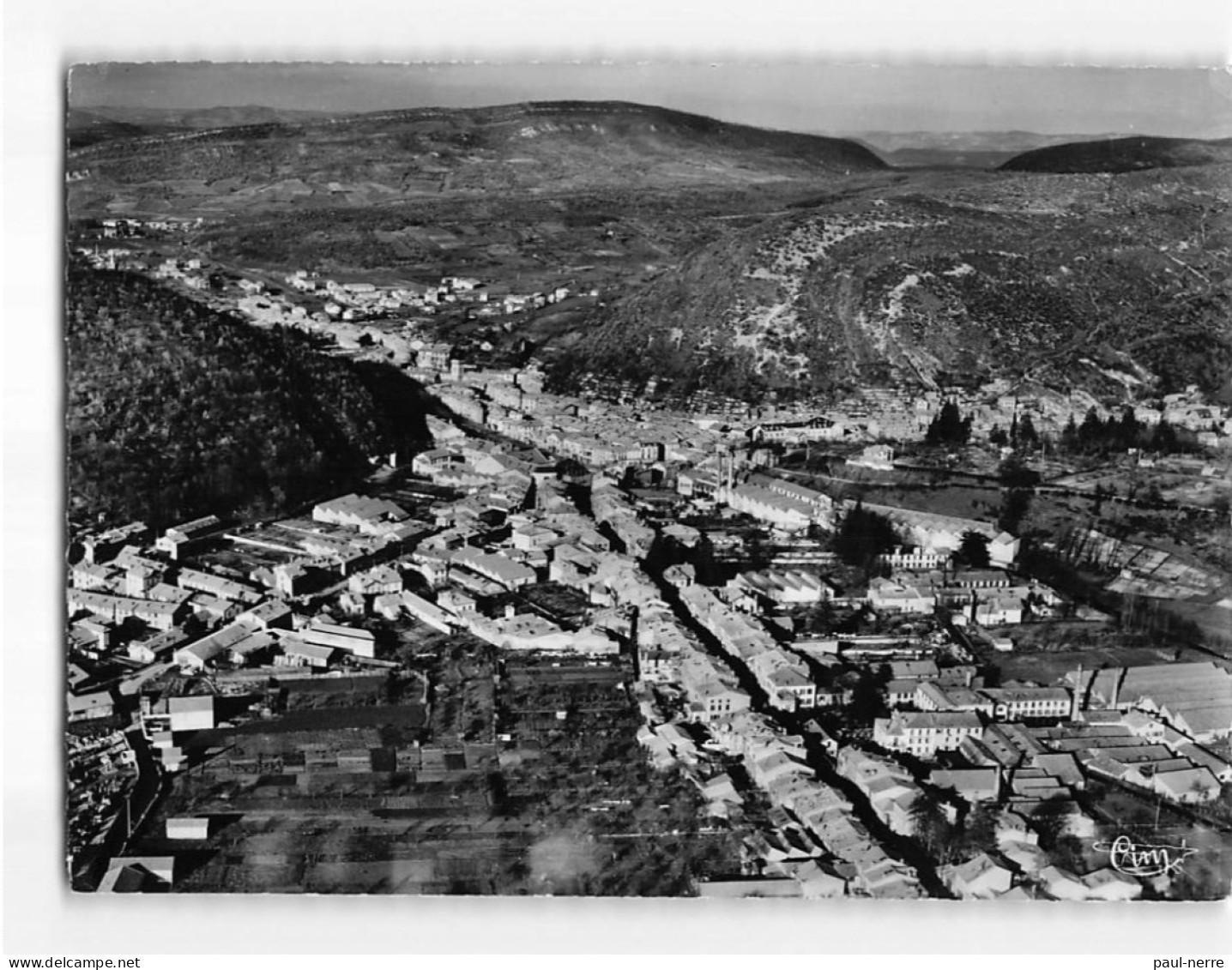 LAVELANET : Vue Panoramique Aérienne - Très Bon état - Lavelanet