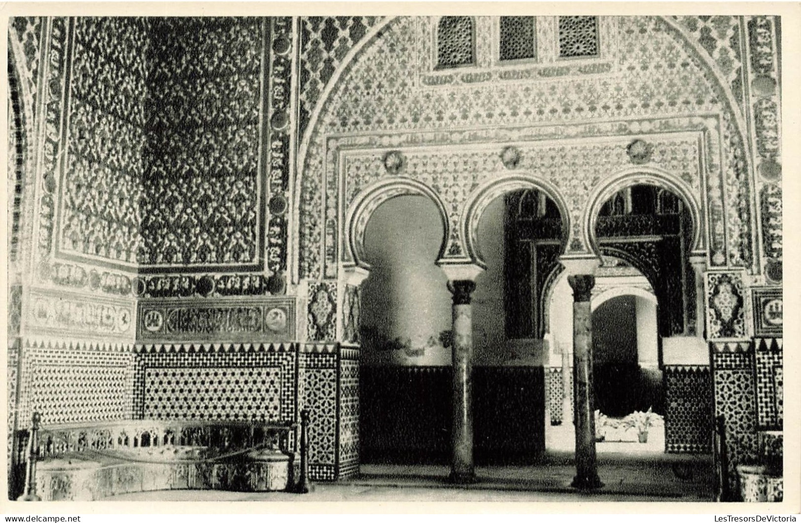 ESPAGNE - Sevilla - Alcazar - Détail Du Salon Des Ambassadeurs - Carte Postale - Sevilla