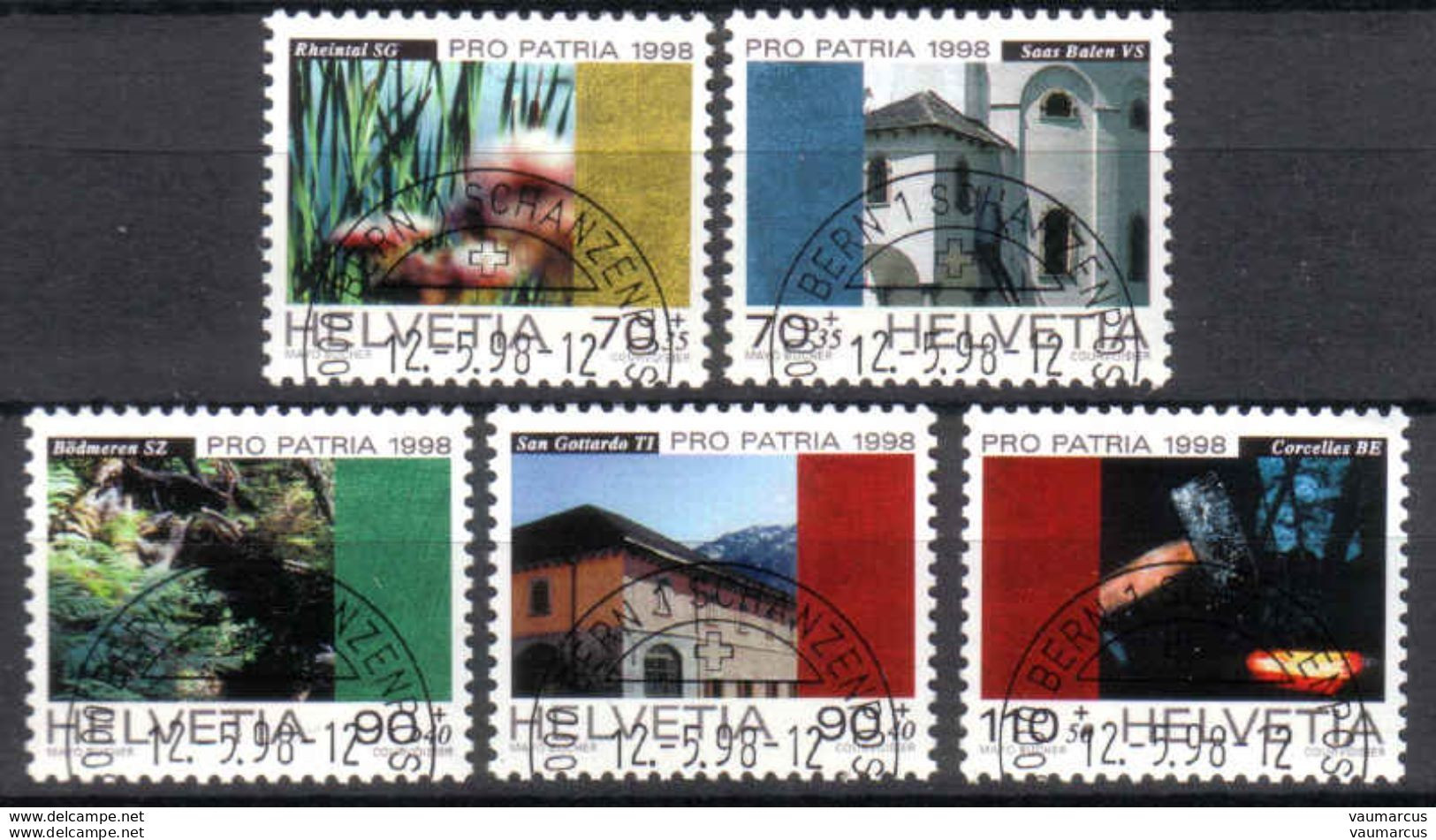 1998 PRO PATRIA Obl. - Used Stamps