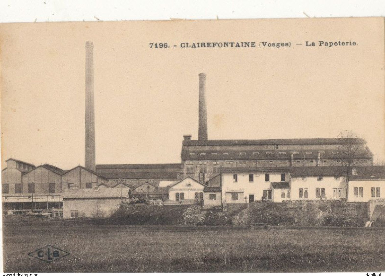 88 // CLAIREFONTAINE   La Papeterie   7196  / USINE - Other & Unclassified