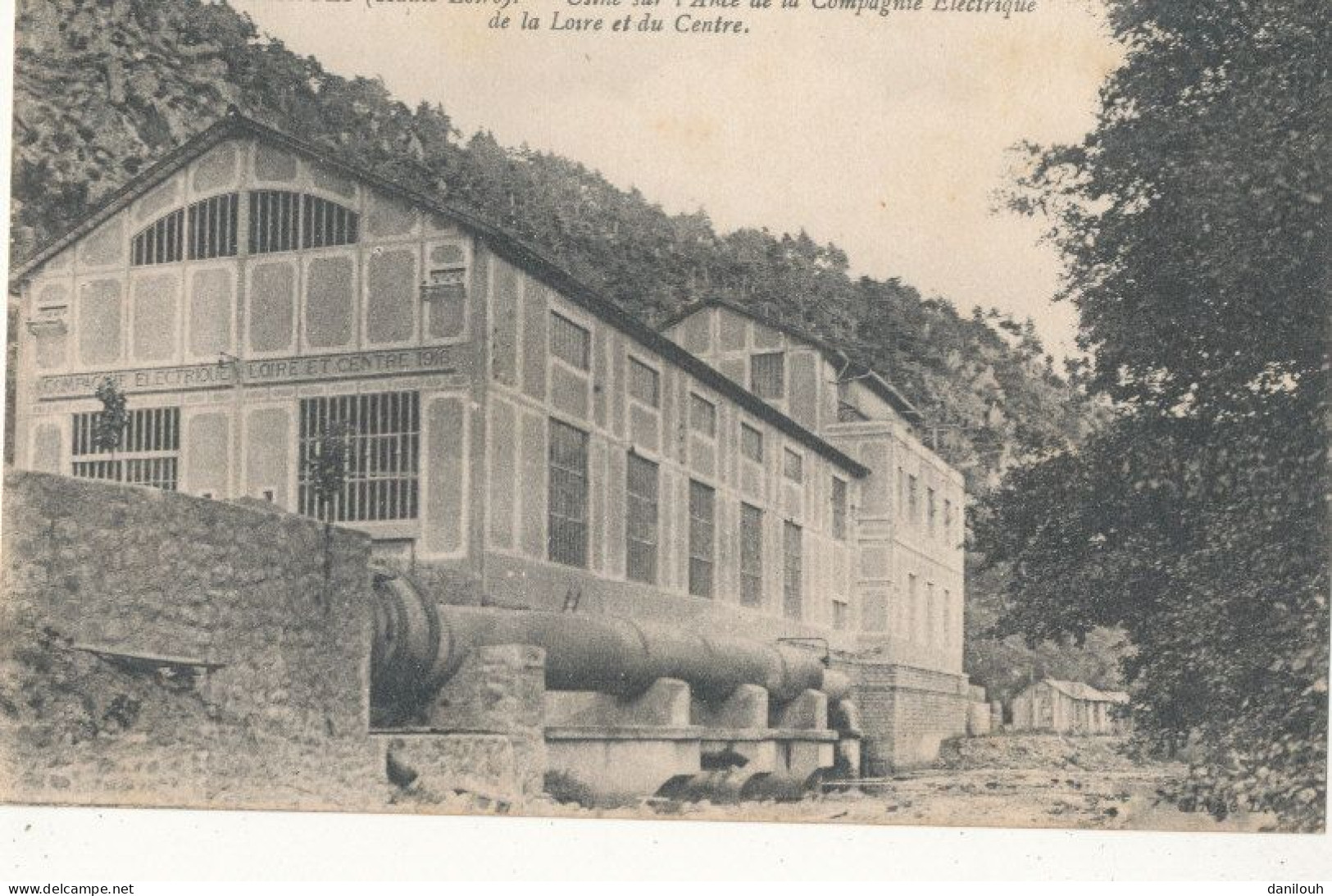 43 // TIRANGE   Usine Sur L Ance De La Compagnie électrique De La Loire Et Du Centre - Sonstige & Ohne Zuordnung