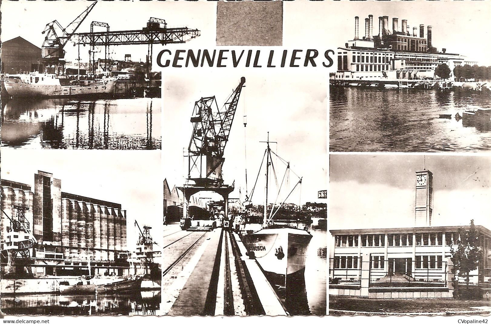 GENNEVILLIERS (92) Carte Multivues De 1965  CPSM  PF - Gennevilliers