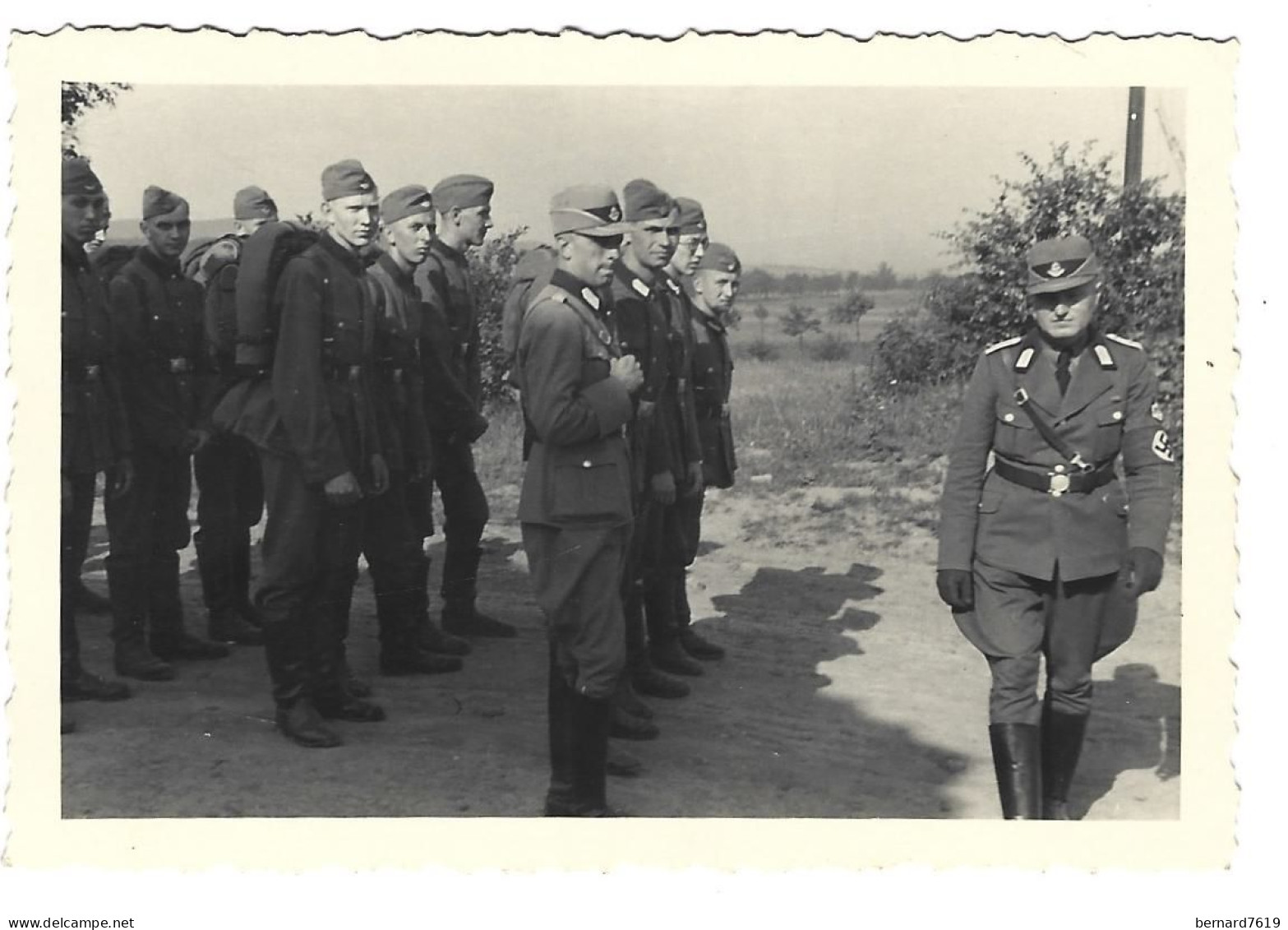 Photo Originale -  Allemagne -  Guerre 1939 - 1945 -  Soldats Allemands -20 -6-1940 Wallhander Helne  Massel Zun Bahnhoh - War, Military