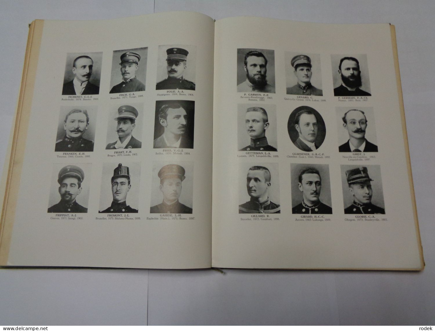 Livre D'or : A nos Héros coloniaux morts pour la Civilisation ( 1870 - 1908 ) Ligue du Souvenir Congolais