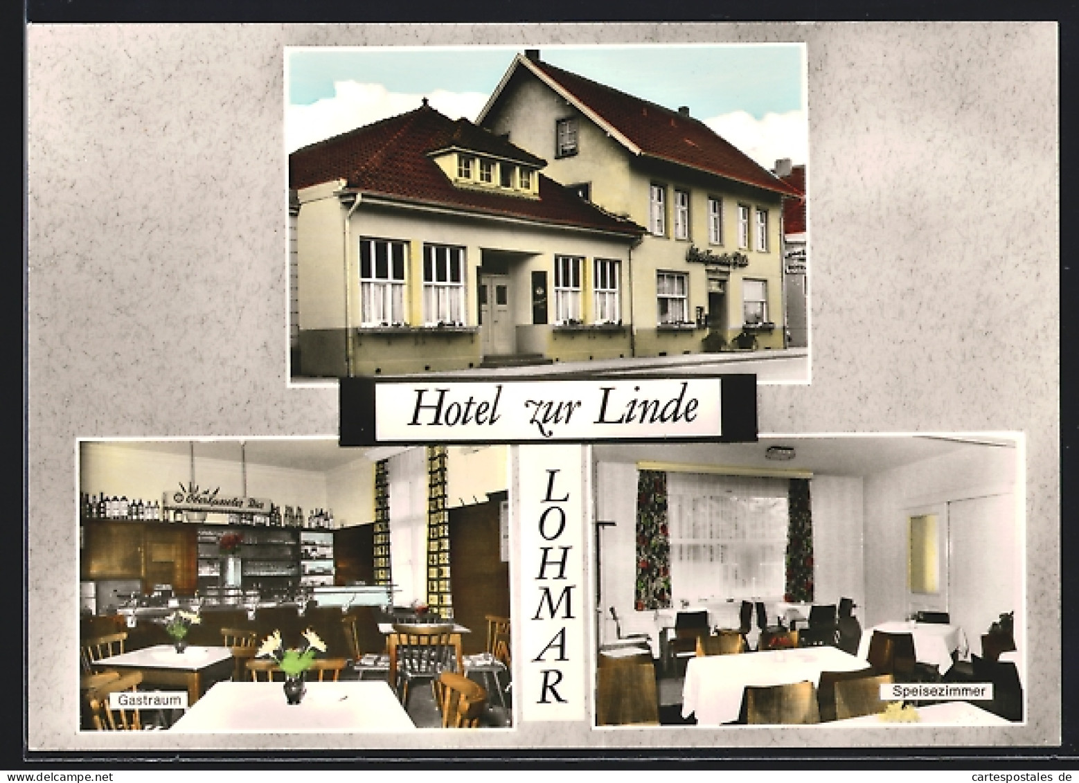 AK Lohmar, Hotel Zur Linde H. Glaw, Hauptstrasse 62  - Other & Unclassified
