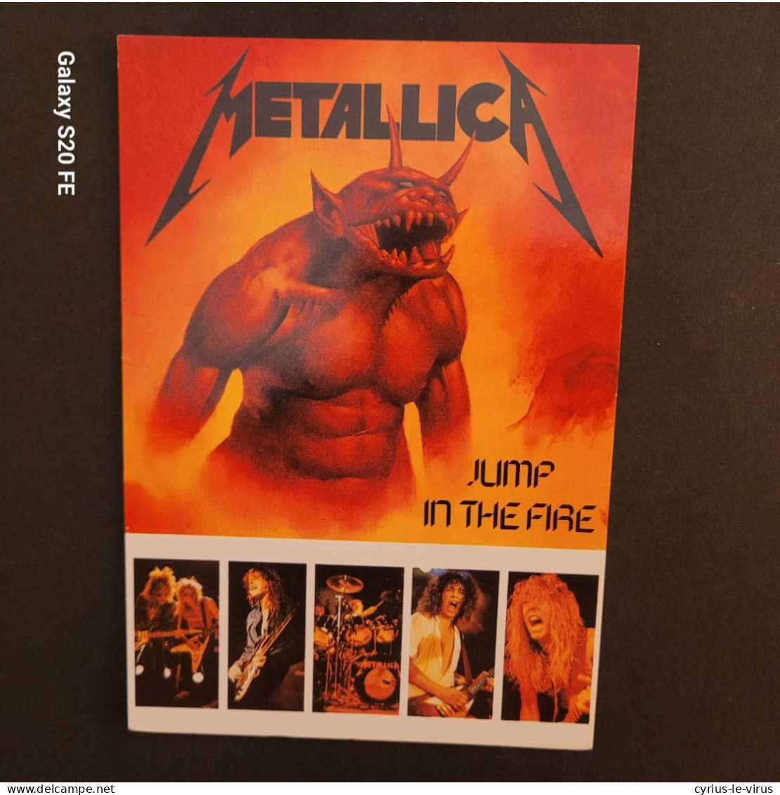 Hard-Rock  ** Metallica  ** Jump In The Fire - Musique Et Musiciens