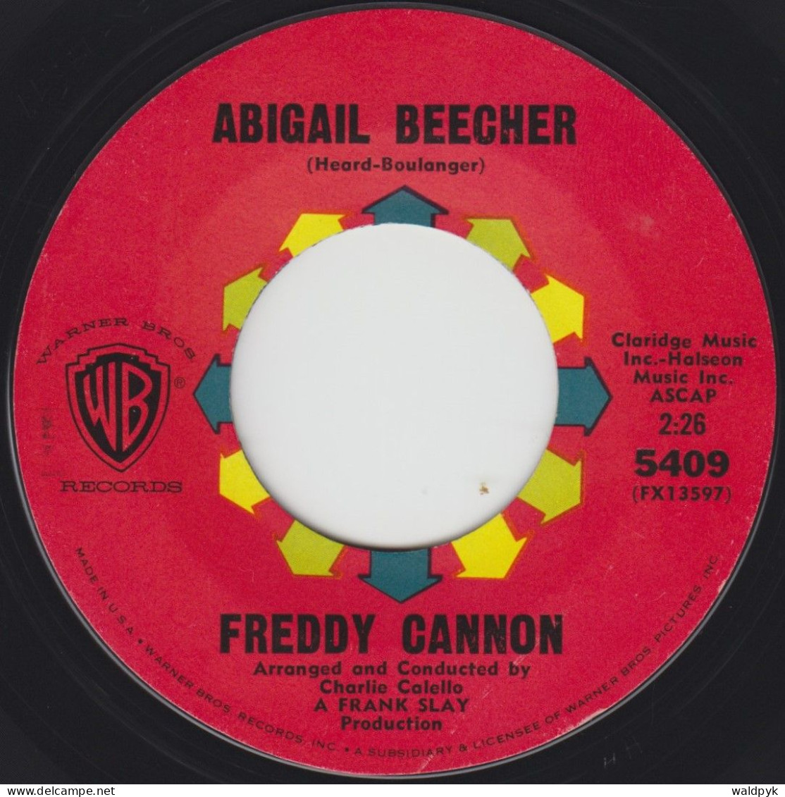 FREDDY CANNON - Abigail Beecher - Sonstige - Englische Musik