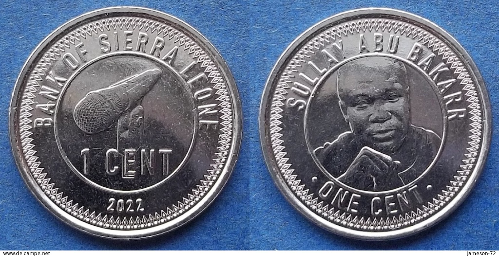 SIERRA LEONE - 1 Cent 2022 "Sullay Abu Bakarr" KM# 503 Monetary Reform (2022) - Edelweiss Coins - Sierra Leona