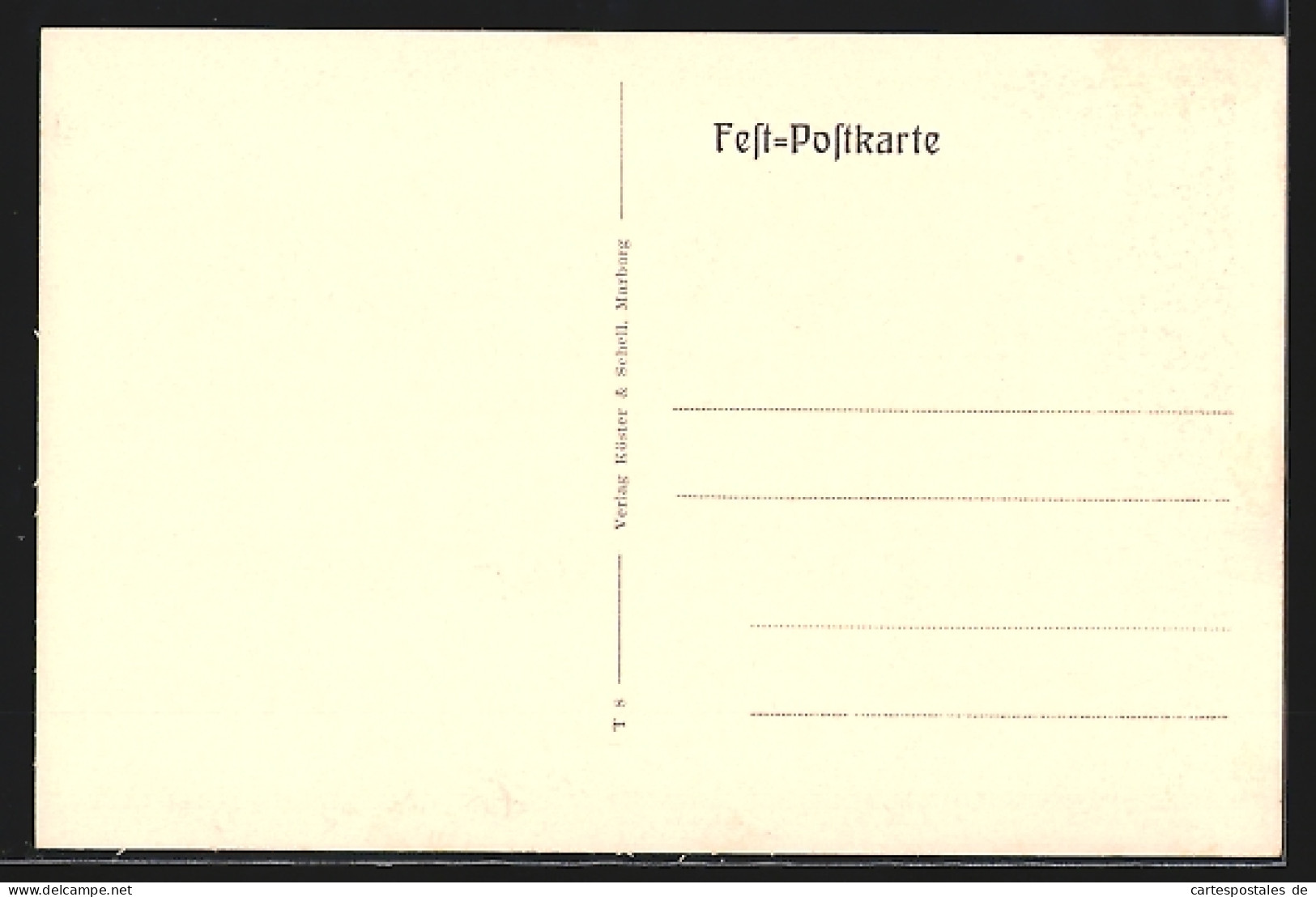 AK Marburg, Bachfest 1937, Porträts Des Präsidenten Und Des Ehrenpräsidenten  - Marburg