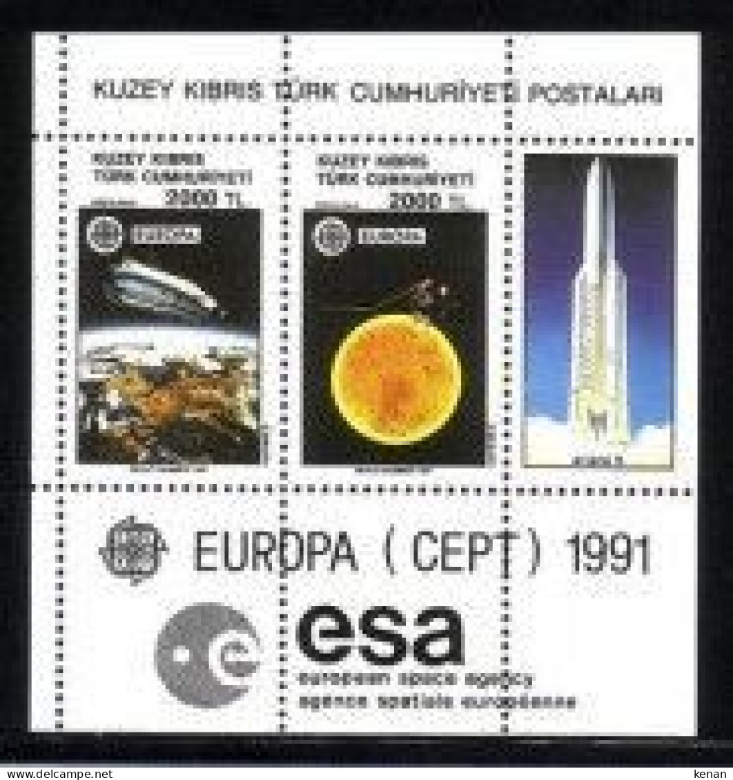 Cyprus (Turkey), 1991, Mi: Block 9 (MNH) - Unused Stamps