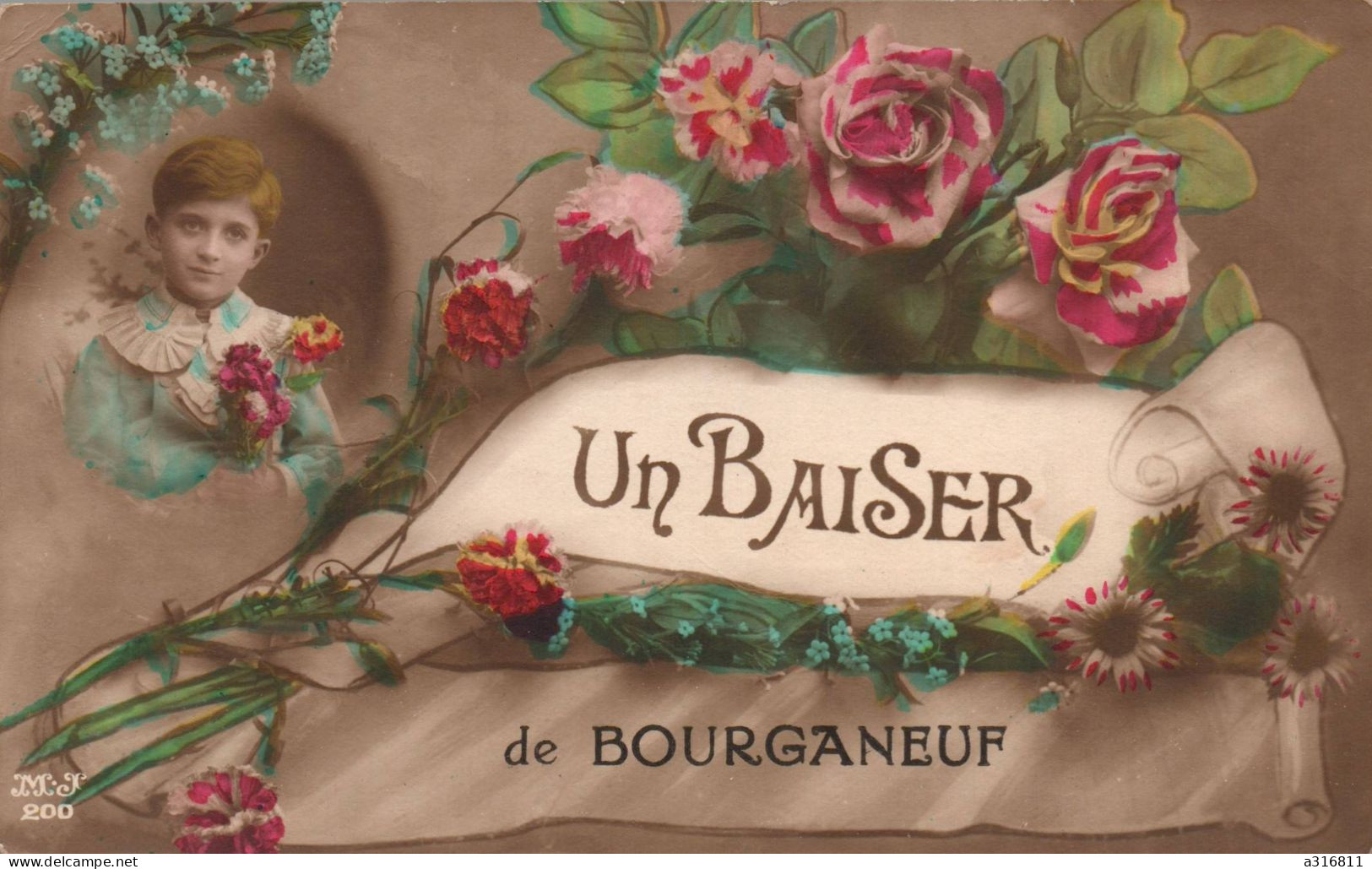 Un Baiser De Bourganeuf - Bourganeuf