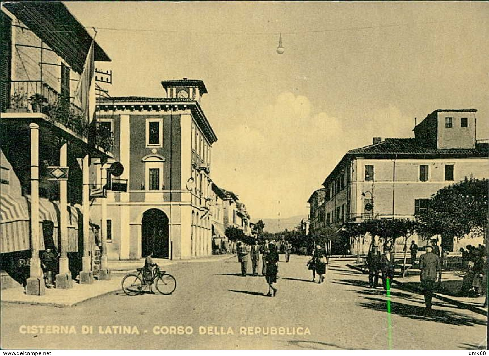 CISTERNA DI LATINA - CORSO DELLA REPUBBLICA - EDIZIONE AVERSA - 1950s (20616) - Latina