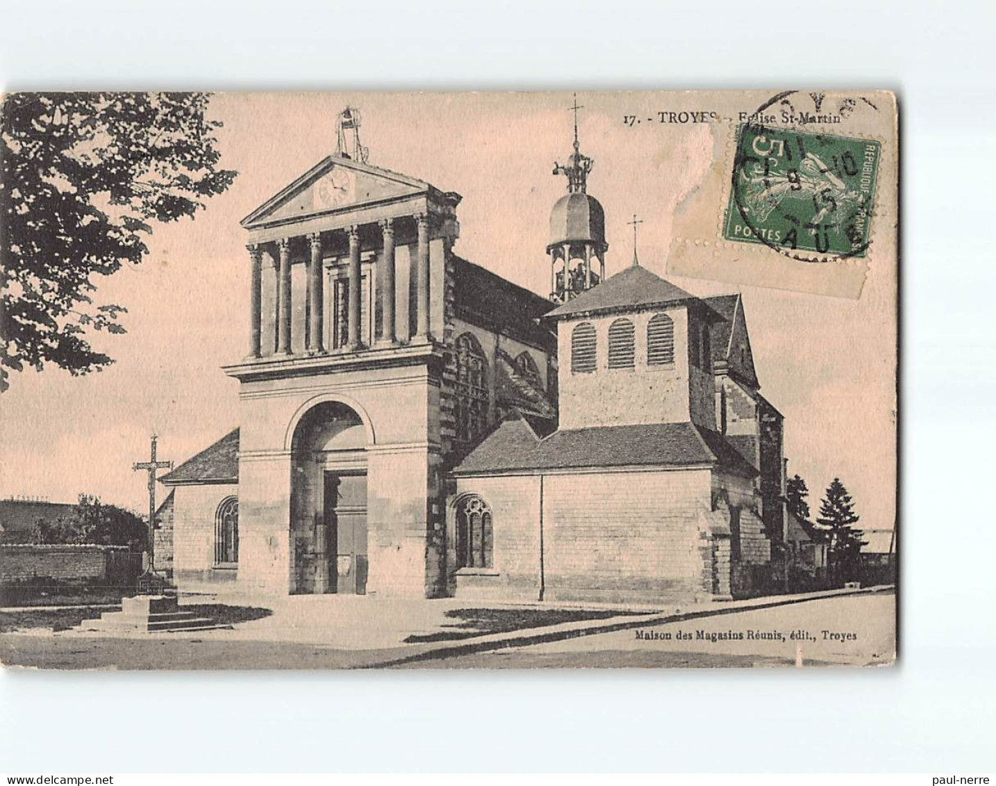 TROYES : Eglise Saint-Martin - état - Troyes