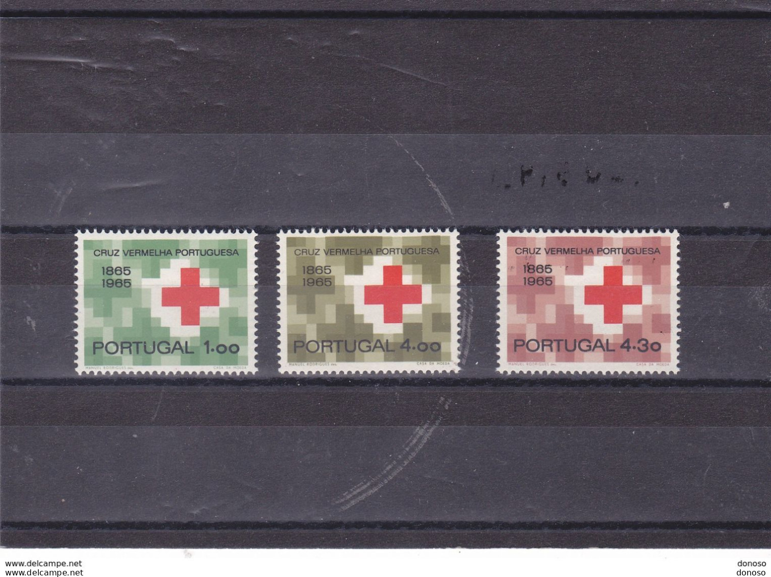 PORTUGAL 1965 CROIX ROUGE Yvert 968-970, Michel 987-989 NEUF** MNH Cote Yv 20 Euros - Unused Stamps