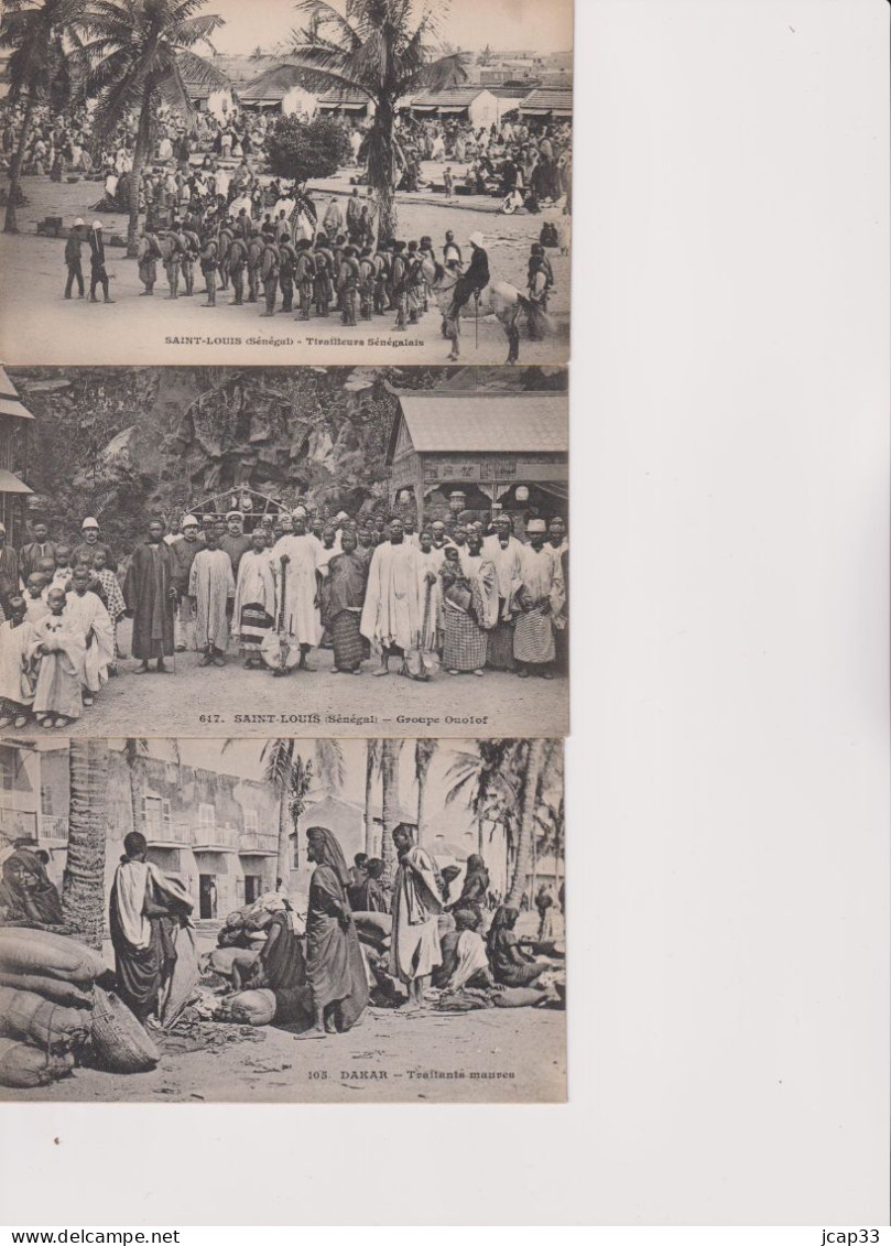 SENEGAL  -  LOT DE 18 CARTES  - - 5 - 99 Postcards