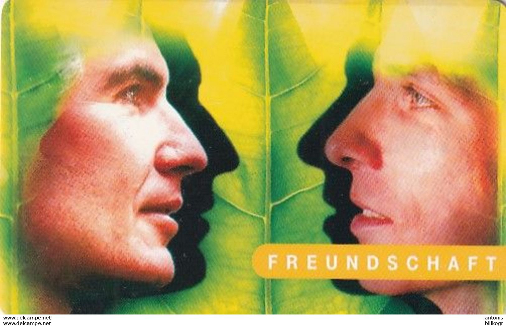 GERMANY(chip) - Peter Nierhoff/Motiv 6 "Freundschaft"(A 27), Tirage 16000, 09/96, Used - A + AD-Series : Publicitaires - D. Telekom AG