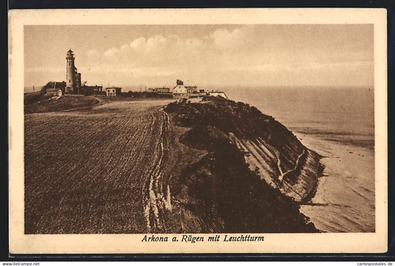 AK Arkona / Rügen, Blick Auf Hochufer Und Leuchtturm  - Rügen