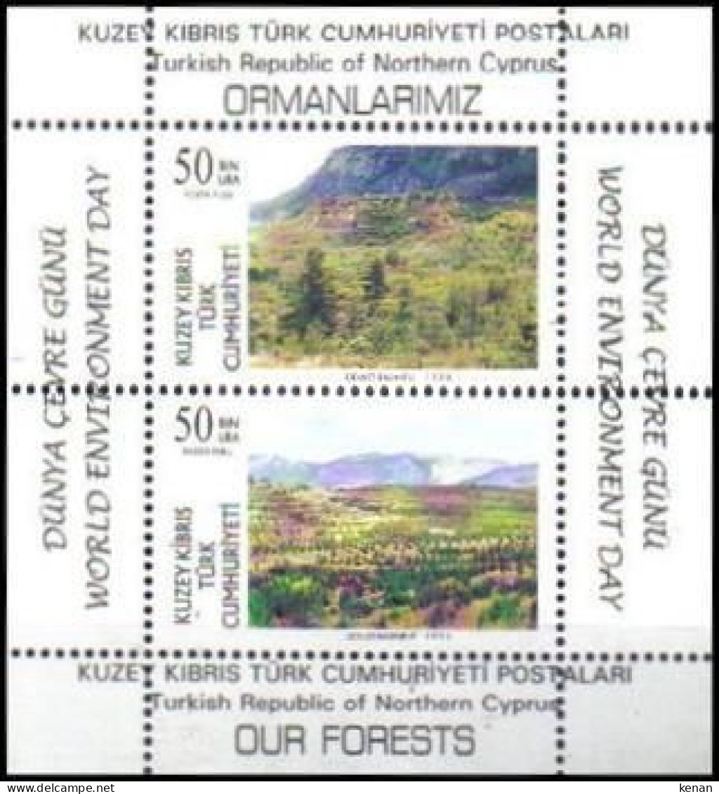 Cyprus (Turkey), 1996, Mi: Block 15 (MNH) - Unused Stamps