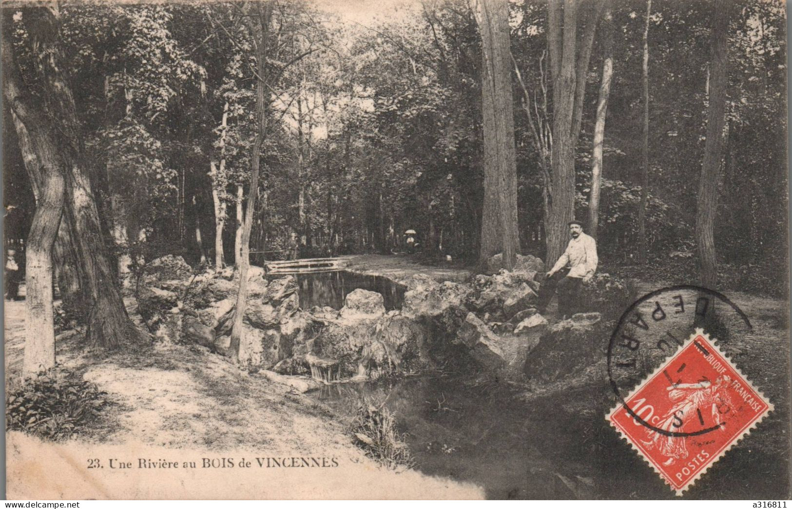 Une Riviere Au Bois De Vincennes - Vincennes