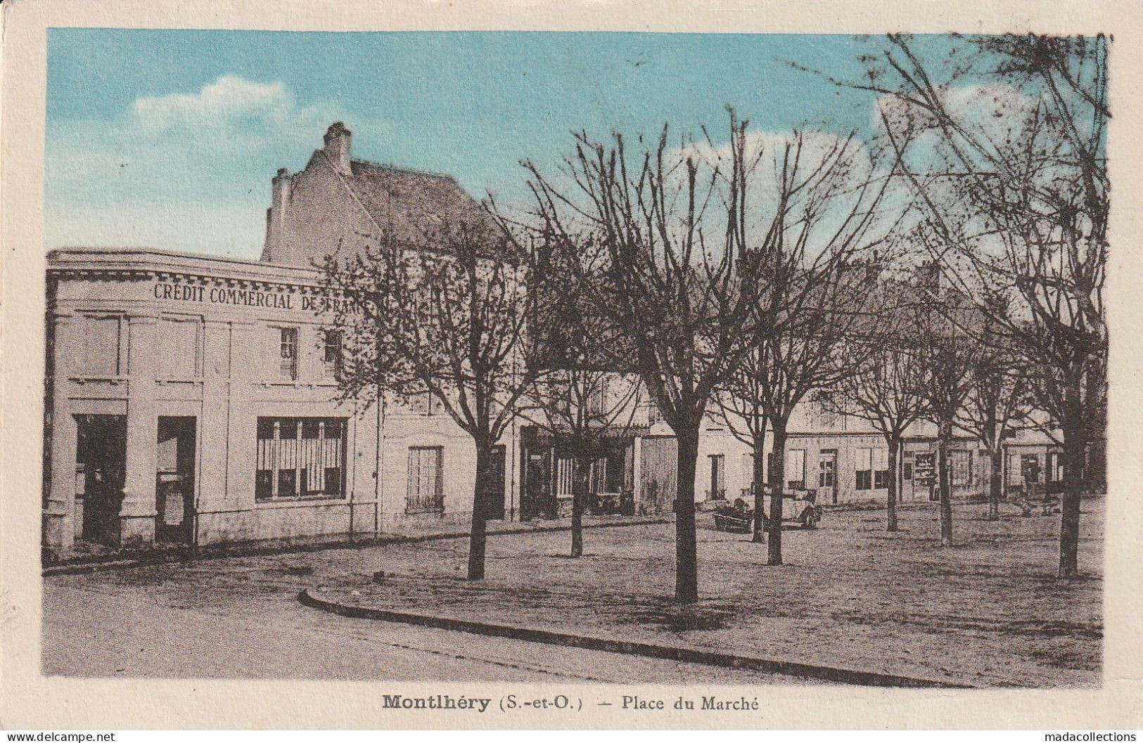 Montlhéry (91 - Essonne)  Place Du Marché - Montlhery