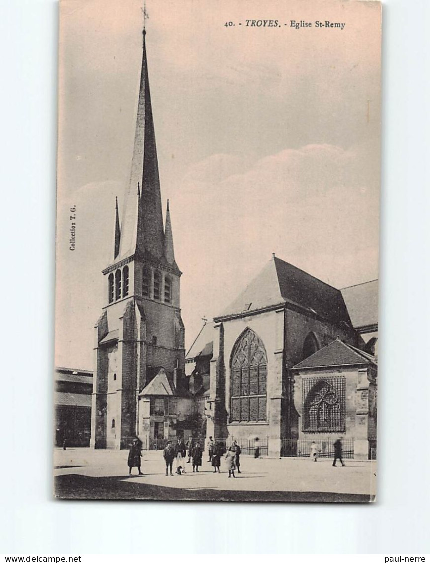 TROYES : Eglise Saint-Remy - état - Troyes
