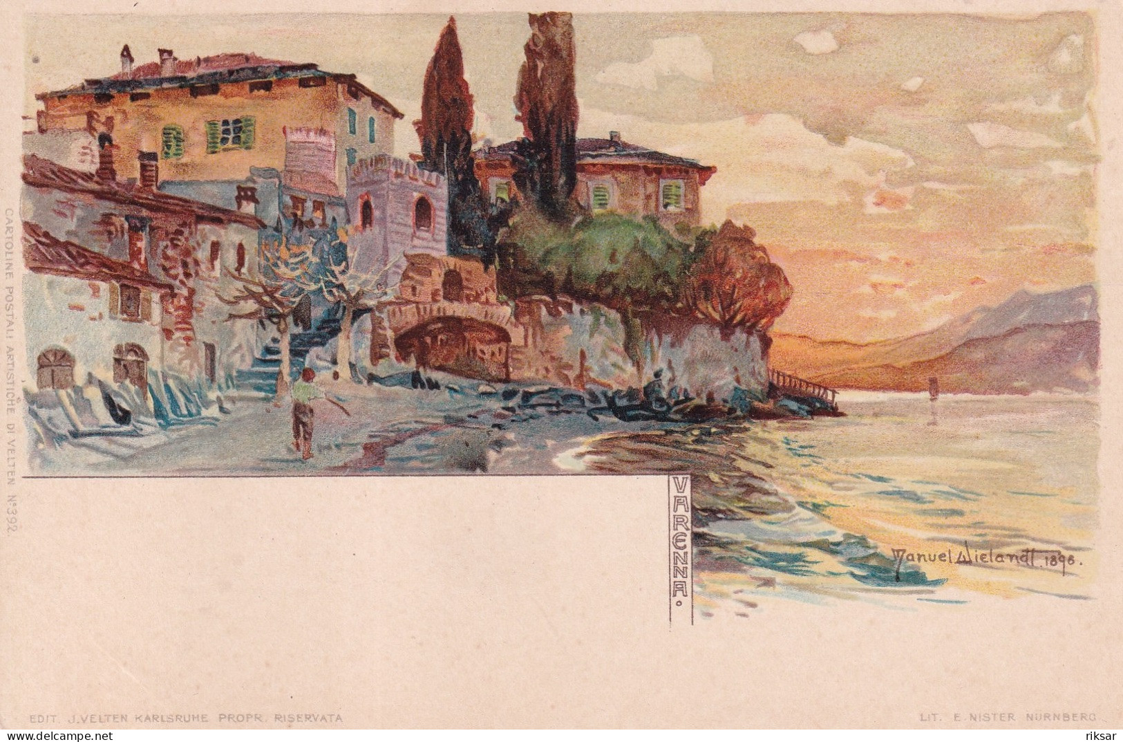 ILLUSTRATEUR(MANUEL WIELANDT) VARENNA - Wielandt, Manuel