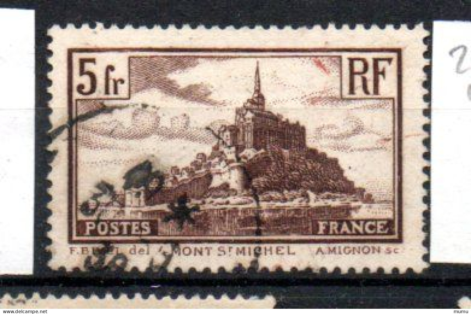 FRANCE OB CACHET ROND YT N° 260 - Gebraucht