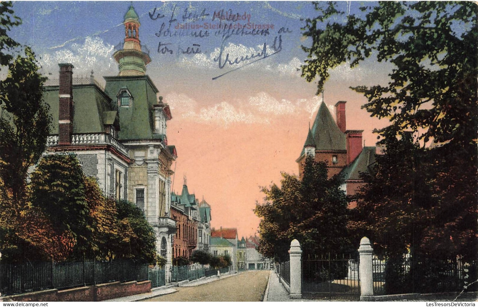 BELGIQUE - Ancien Châtelet De Malmedy - Vue Panoramique - Colorisé - Carte Postale Ancienne - Malmedy