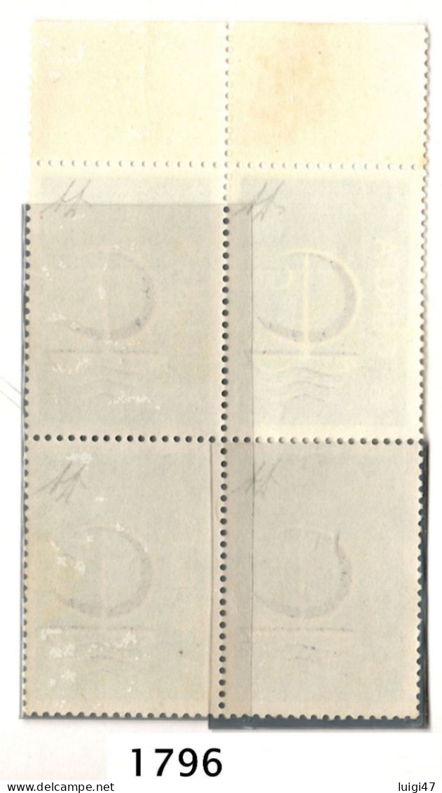 1966 - Turchia - Europa - N° 1796 Stampa Senza NERO - Unused Stamps