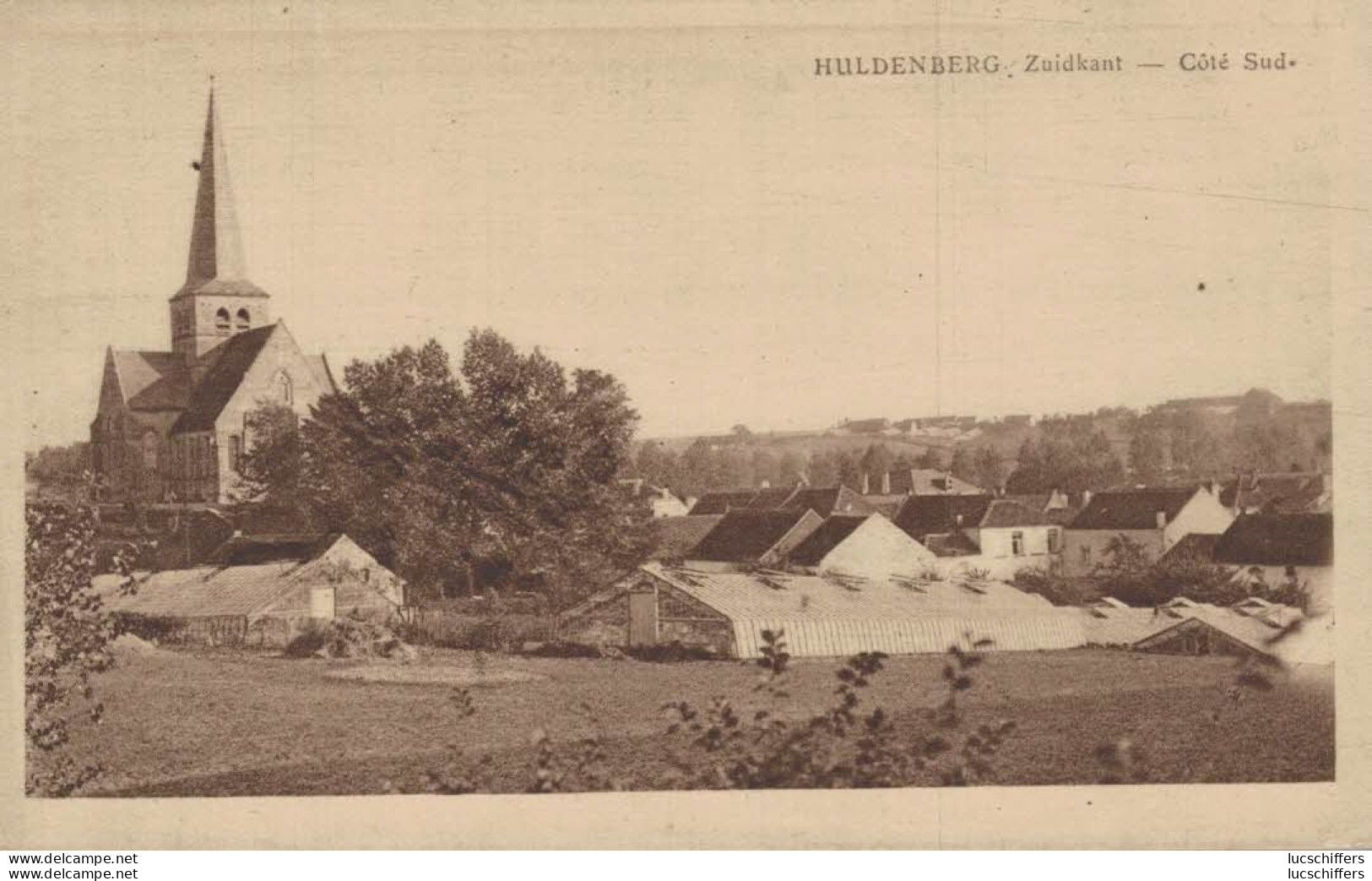 Huldenberg - Zuidkant - Côté Sud - 2 Scans - Huldenberg